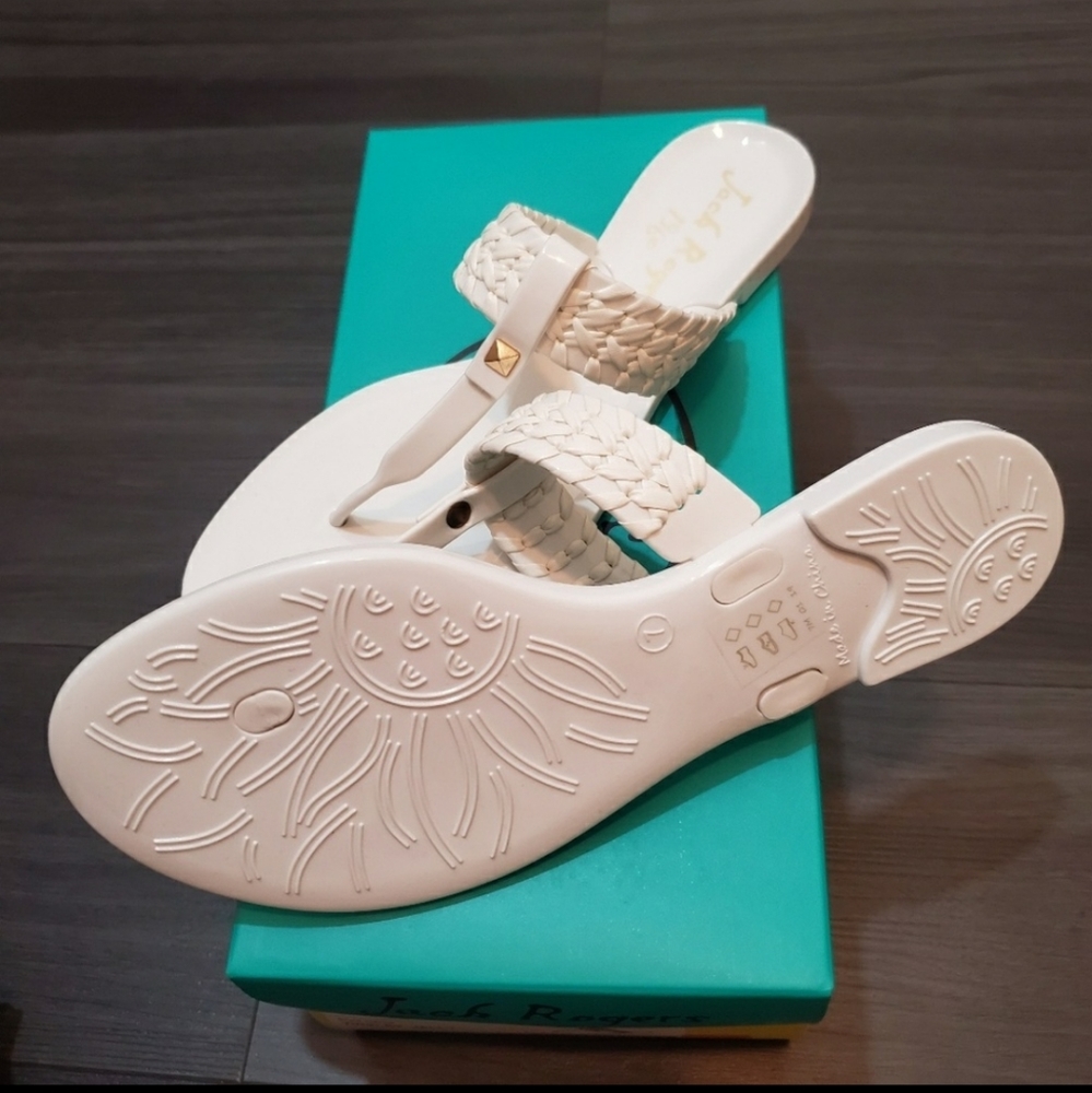 Jack Rogers Tinsley Jelly Thong Sandals in… - Picture 4 of 4